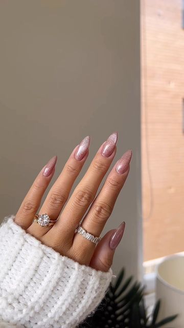 Rose Winter Nails 2023 - 2024 18 Ideas: Perfect Your Winter Look with Floral Flair