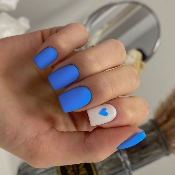 Matte Winter Nails 2023-2024 21 Ideas