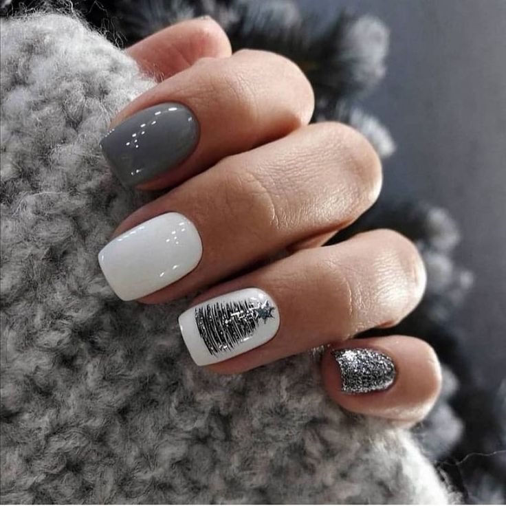 Short Acrylic Nails Winter 2023-2024 16 Ideas: Embrace the Season with Style