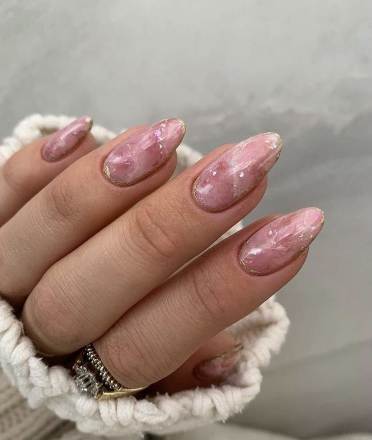 Rose Winter Nails 2023 - 2024 18 Ideas: Perfect Your Winter Look with Floral Flair