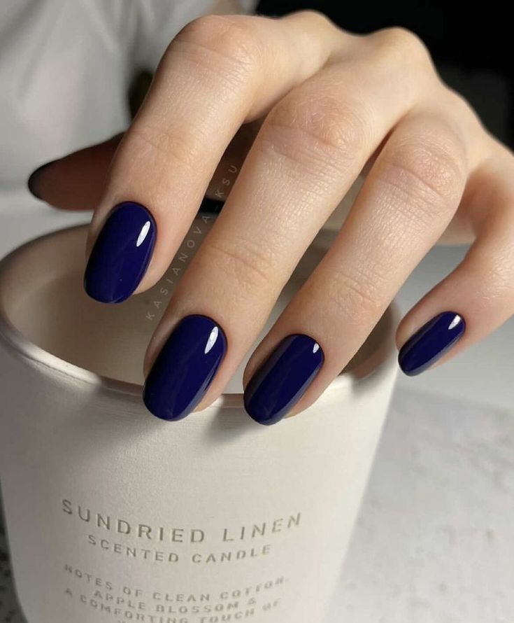 Short New Years Blue Nails 2024 18 Ideas: Trendiest Nail Designs & 2024 Trends