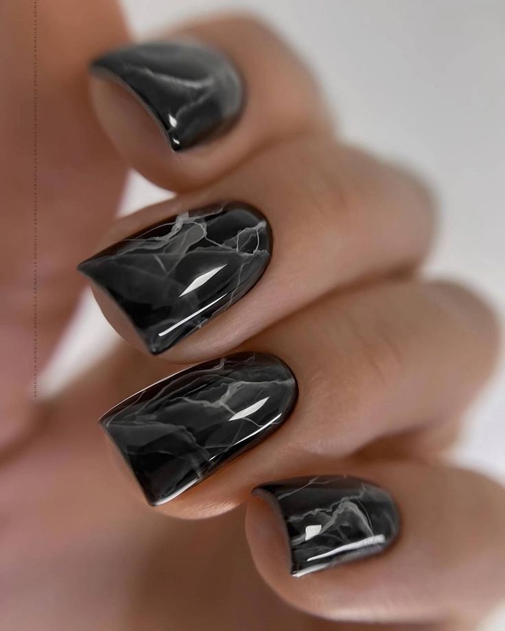 Black Christmas Nails 2023 22 Ideas: Rock Your Holiday Look!