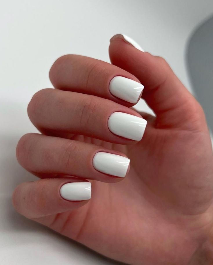 Solid Color Nails Winter 2023-2024 20 Ideas