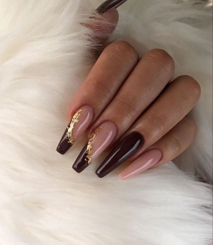 Winter Nails Brown 2023 - 2024 16 Ideas: Embrace the Cozy and Chic