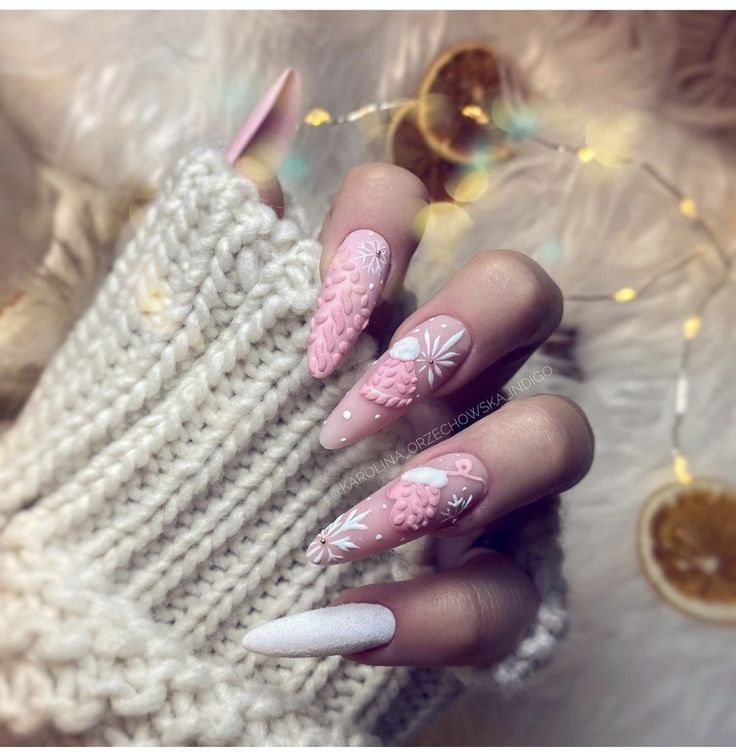 Easy Winter Nail 2023-2024 20 Ideas: Nail Art Inspiration for the Coziest Season