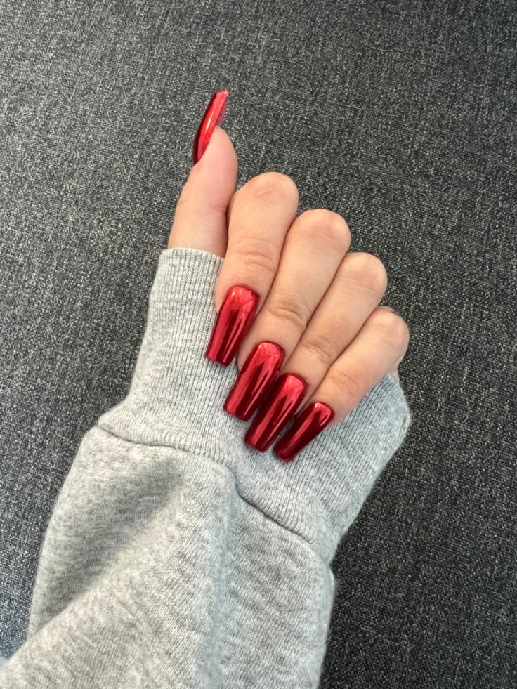 Red Christmas Nails 2023 18 Ideas: Festive and Trendy Nail Designs