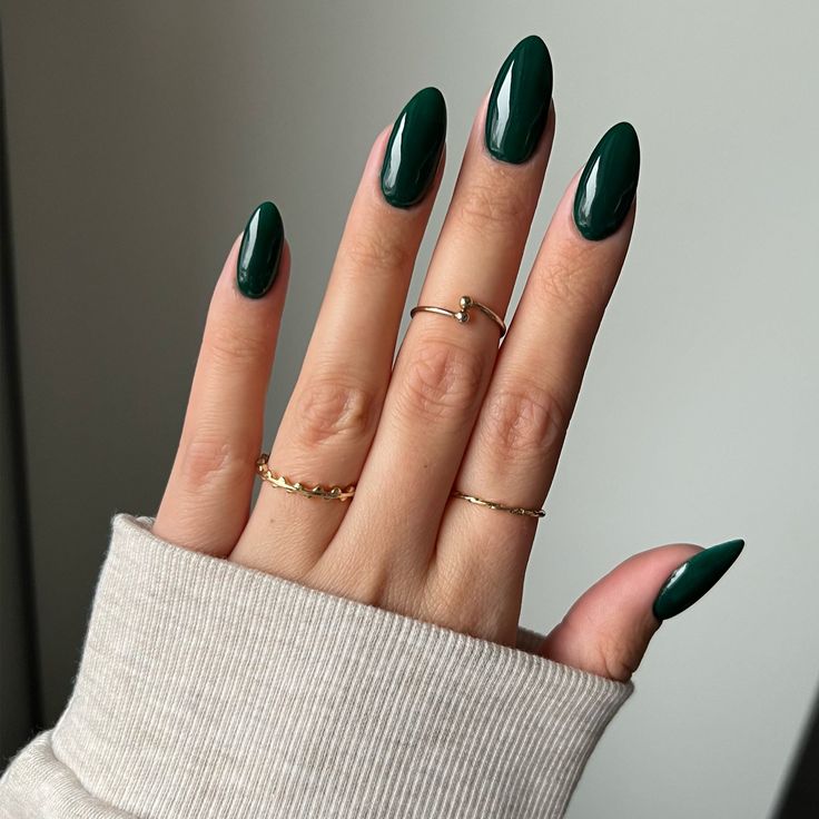 Solid Color Nails Winter 2023-2024 20 Ideas