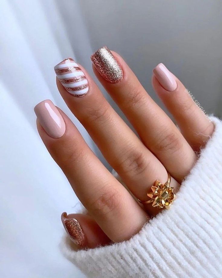 Short Acrylic Nails Winter 2023-2024 16 Ideas: Embrace the Season with Style