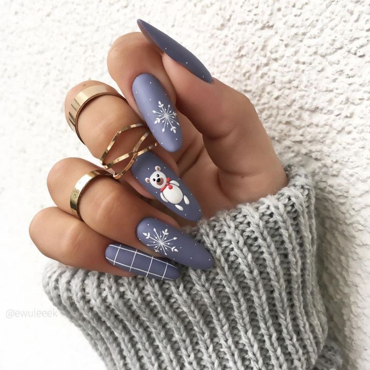 Winter Manicure 2023-2024 16 Ideas: Nailing the Season's Trends