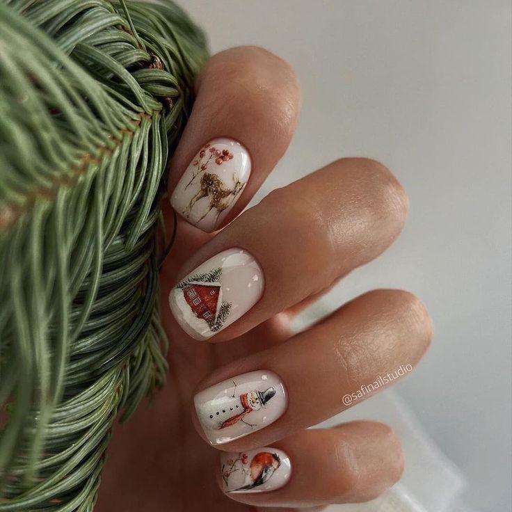 White Christmas Nails 2023 22 Ideas: The Ultimate Festive Nail Guide