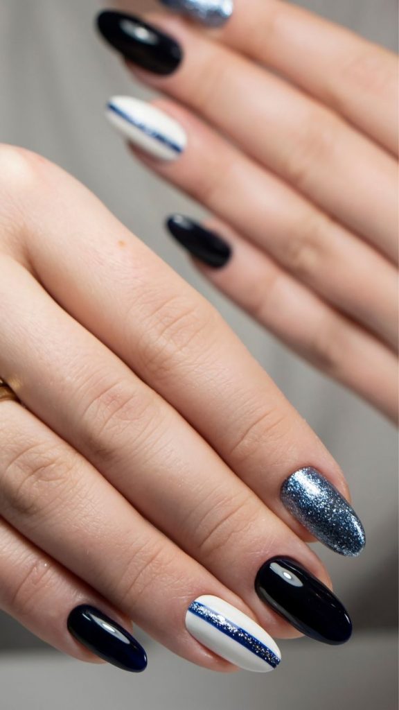 Novoroční nail art 2024 18 nápadů: Lunární, čínské inspirace a trendy vzory