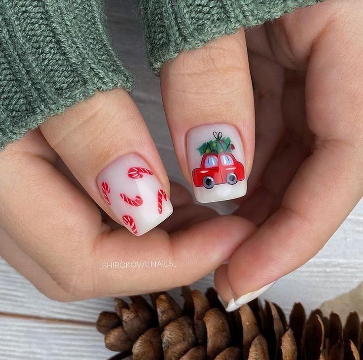 Festive Christmas Nail Trends 2023 20 Ideas: Embrace Trends Red and Trends Green