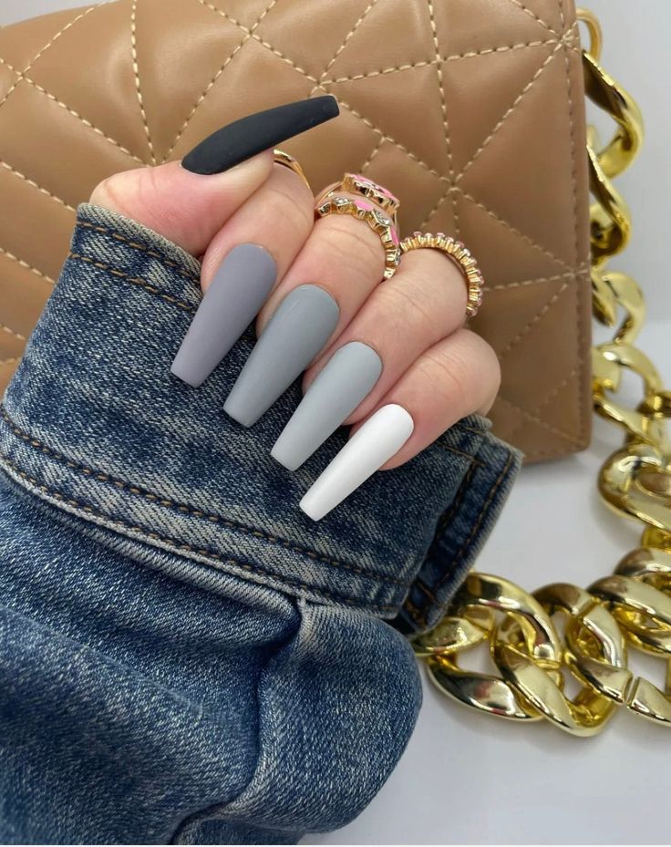 Matte Winter Nails 2023-2024 21 Ideas