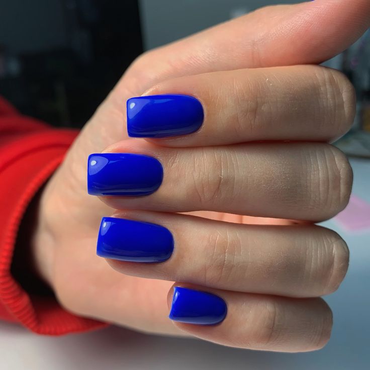 Short New Years Blue Nails 2024 18 Ideas: Trendiest Nail Designs & 2024 Trends