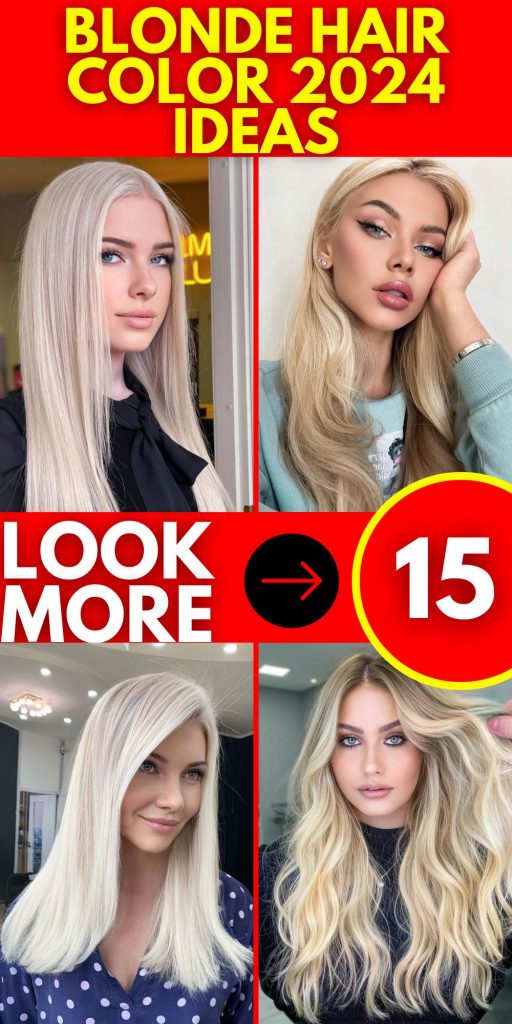 Trendy v blond barvách vlasů pro rok 2024 odhalilo 15 nápadů