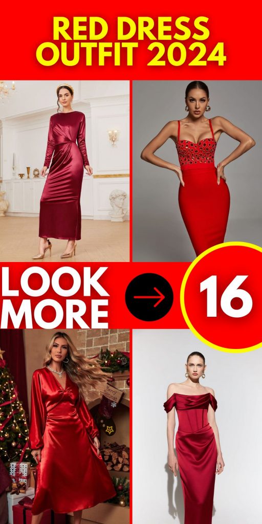 The Allure of the Red Dress 16 Ideas: A 2024 Guide to a Timeless Fashion Statement