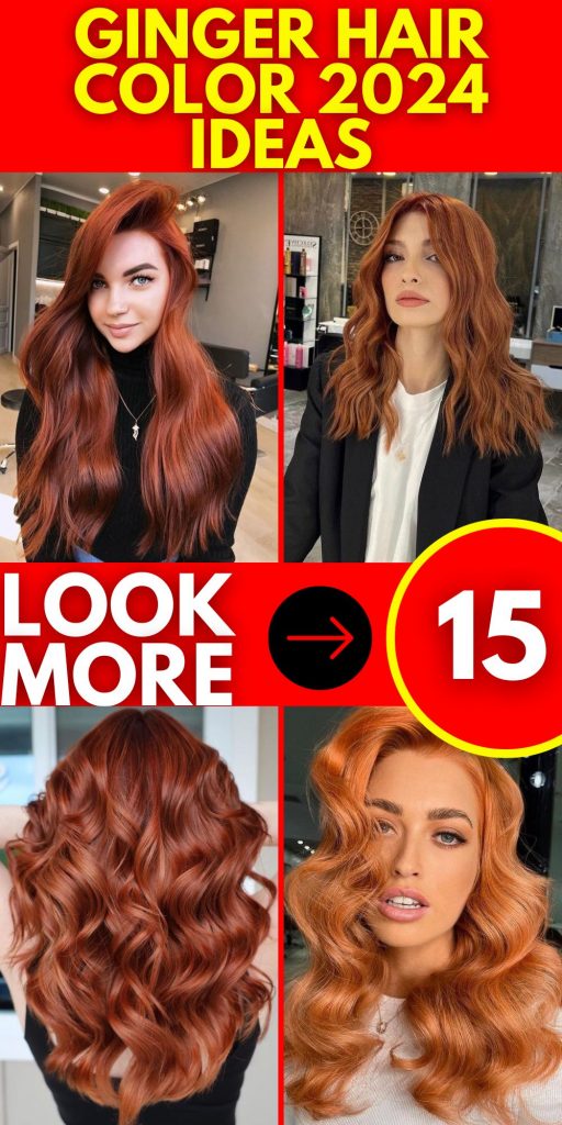 Ginger Hair Color 2024 15 Ideas: A Spectrum of Fiery Shades for Every Woman