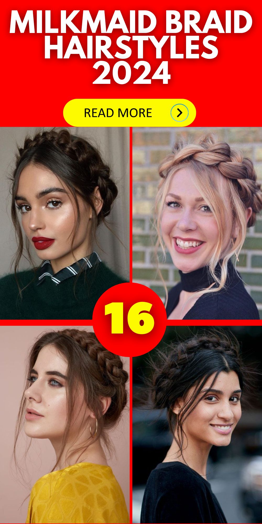 Trendy Milkmaid Braid Hairstyles 2024 - Styles for Every Woman