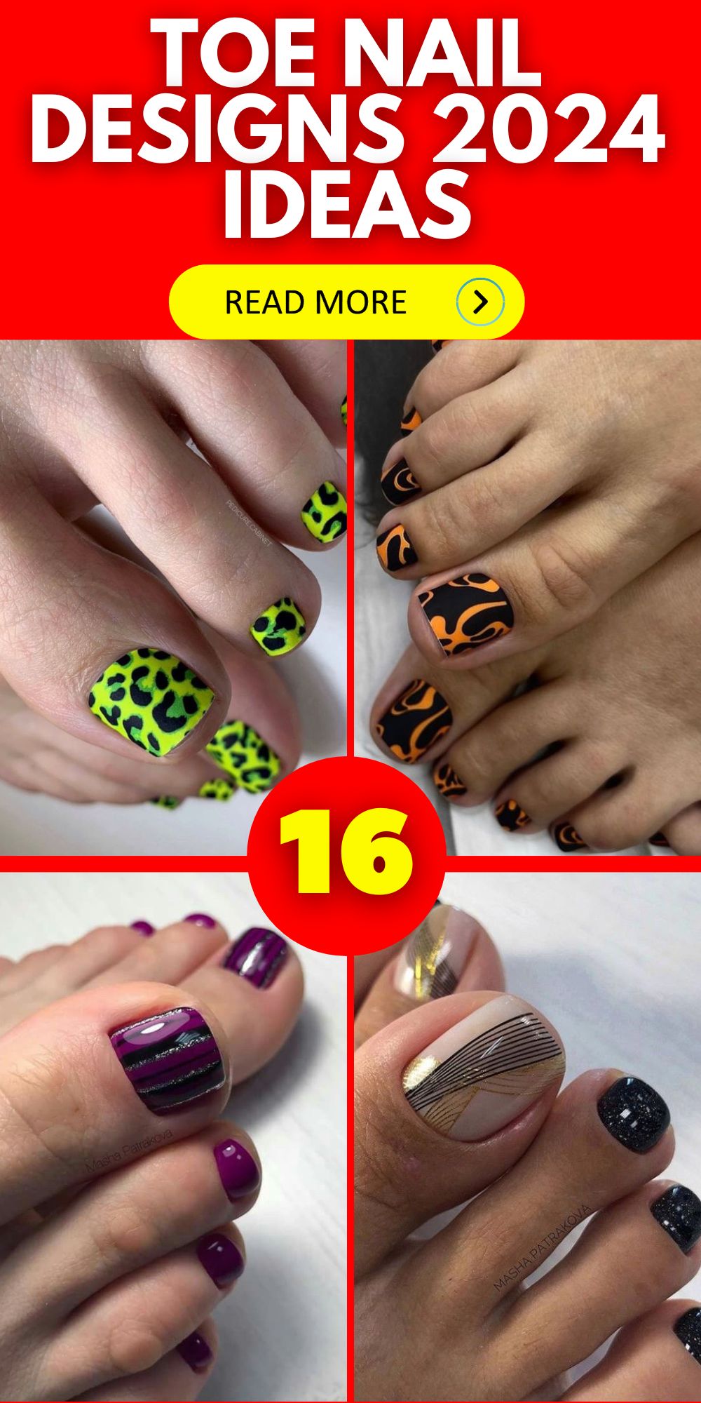 Trendsetting 2024 Toe Nail Designs for Every Season