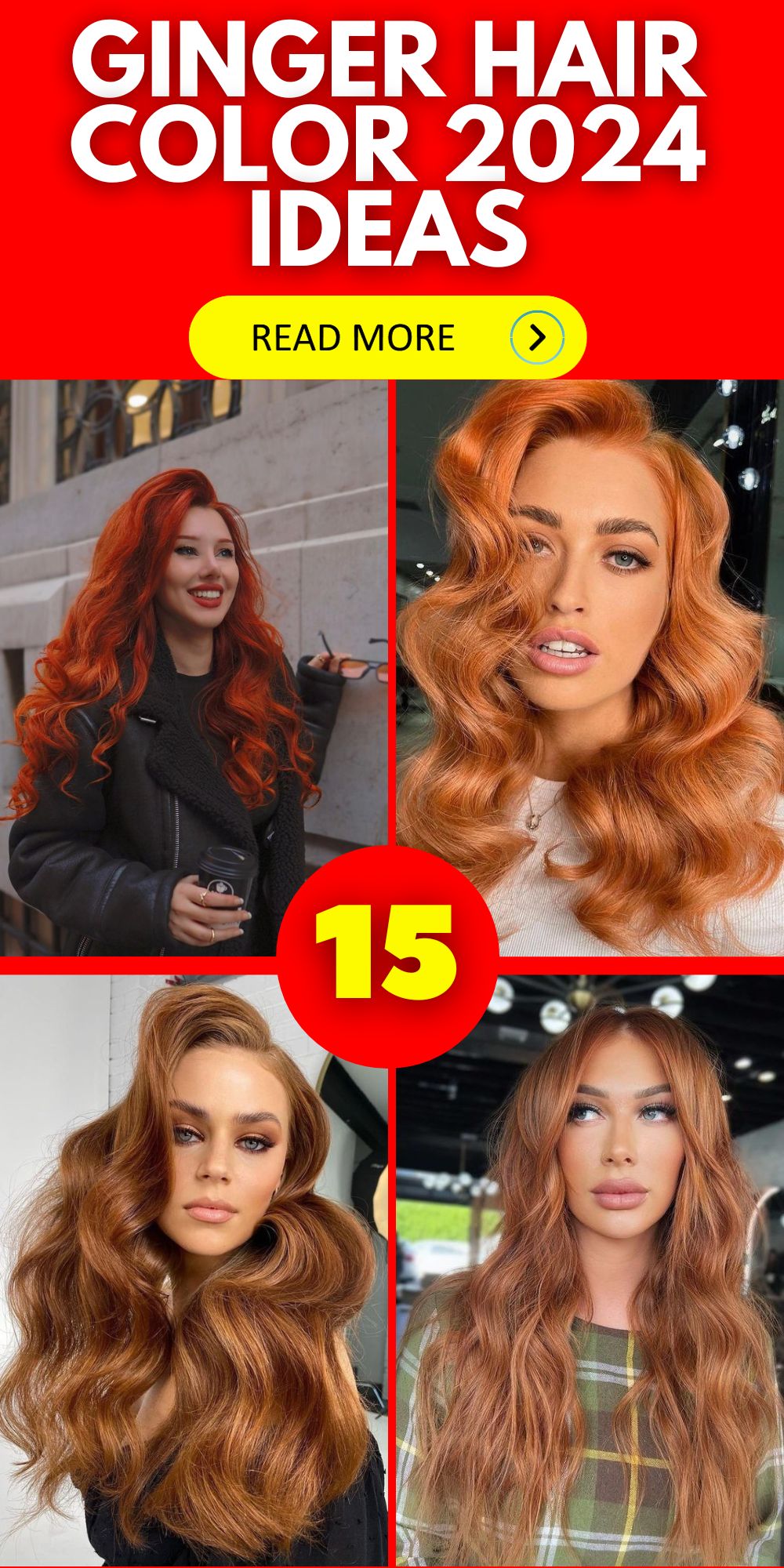 Ginger Hair Color 2024 15 Ideas A Spectrum of Fiery Shades for Every