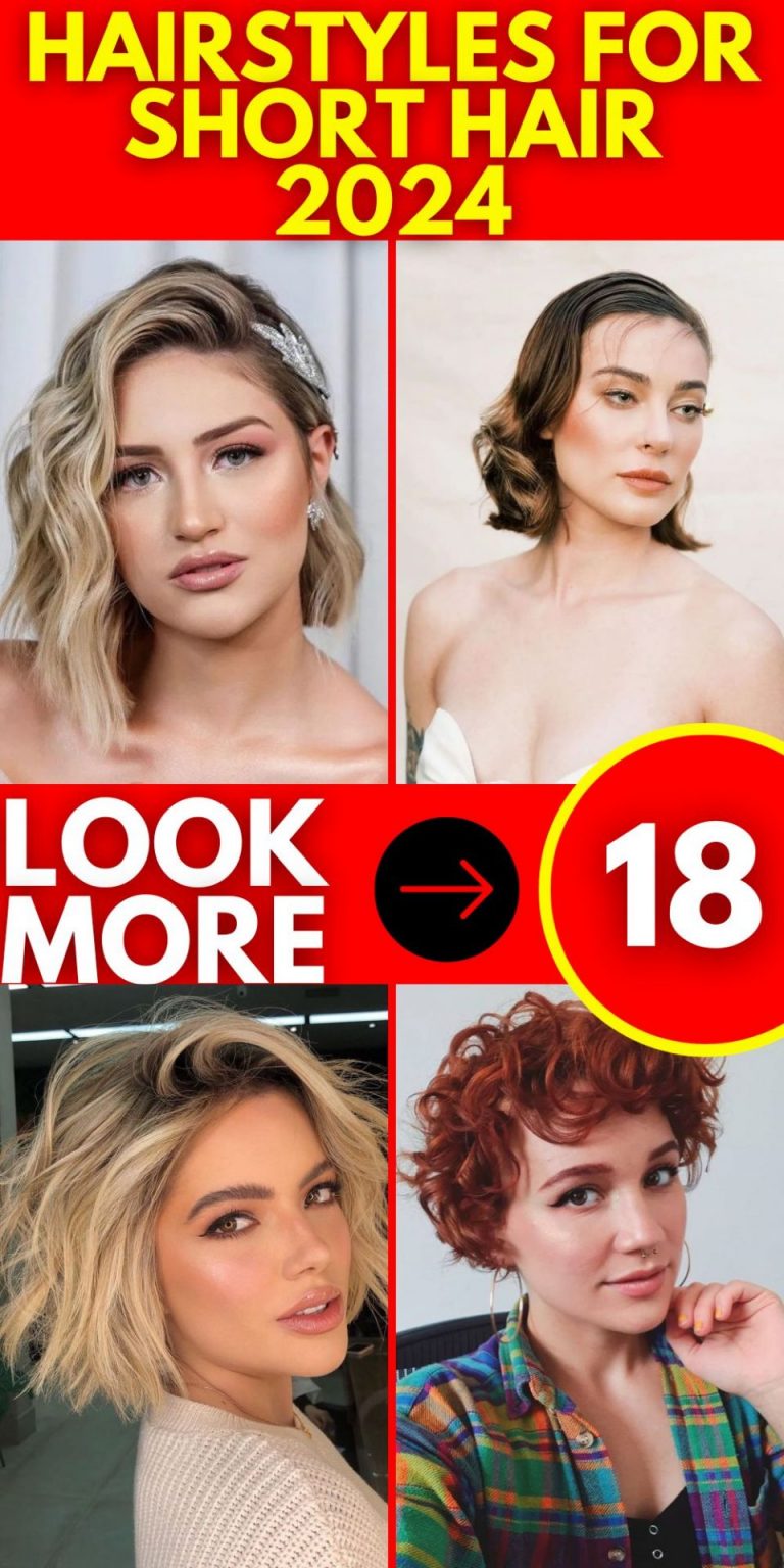Hairstyles for Short Hair 2024: Expert Recommendations and Stylish Trends