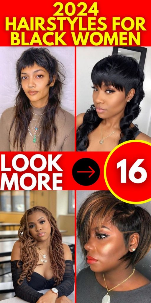 Hottest 2024 Hairstyles for Black Women 16 Ideas: Short, Mullet, Pig Tails, and More!