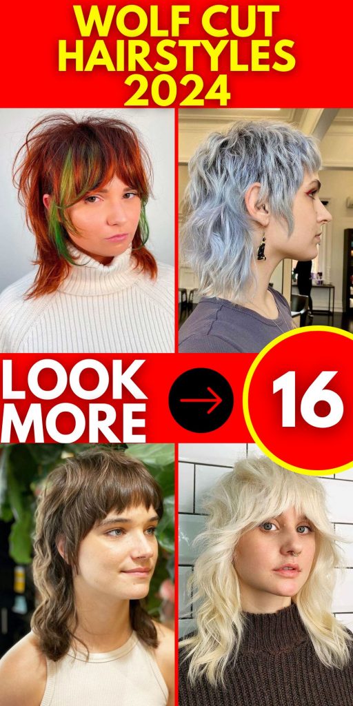 Explore 2024's Best Wolf Cut Hairstyles for a Trendy Update