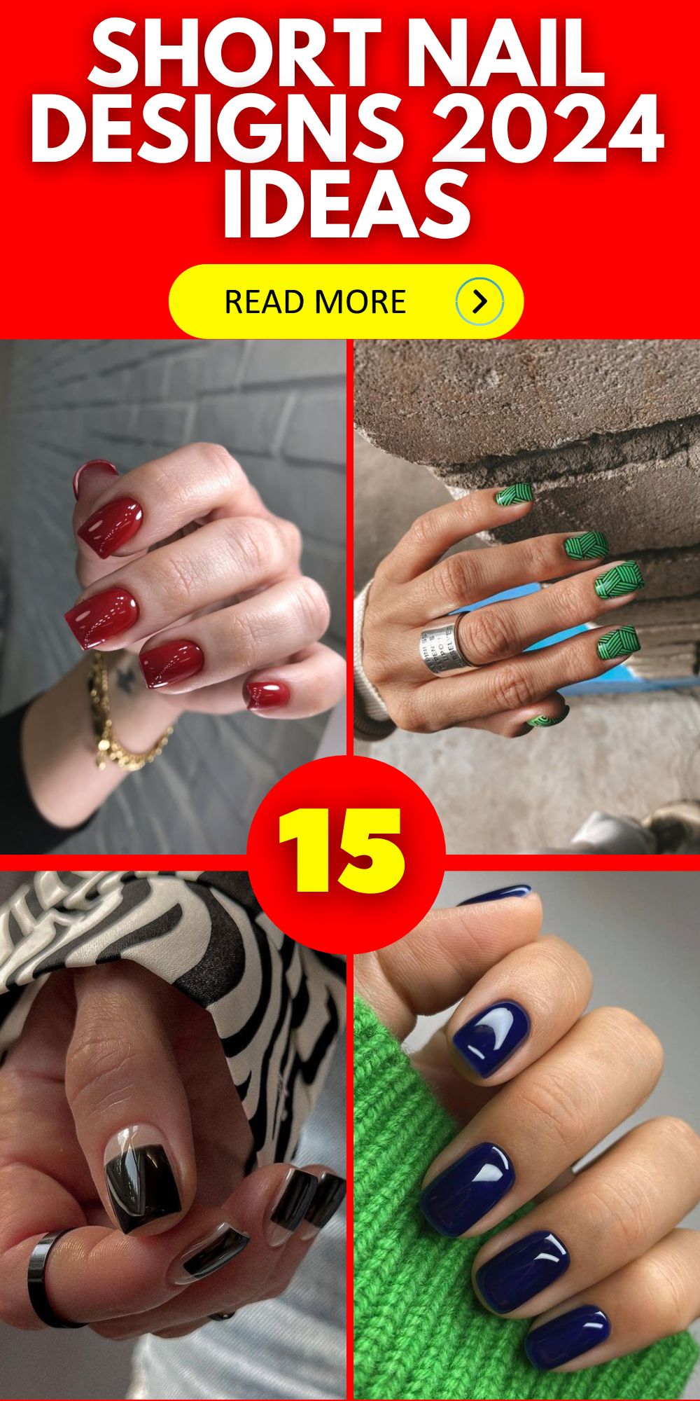 Explore Cute & Easy Short Nail Designs for 2024 | Trendy Ideas