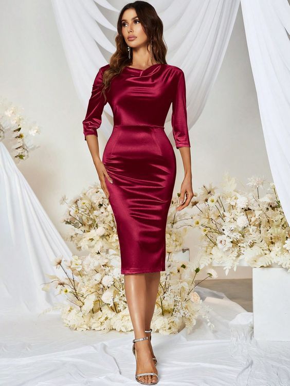 Midi Dress Outfit 2024 16 nápadů: Směs elegance a pohodlí