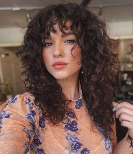 Trendy Curly Haircuts 2024: Short, Medium, Long Styles with Bangs