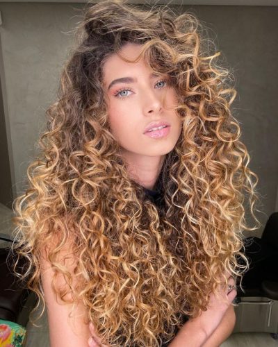 Trendy Curly Haircuts 2024 Short Medium Long Styles With Bangs   30 Awe Inspiring Layered Hairstyles For Curly Hair 400x500 