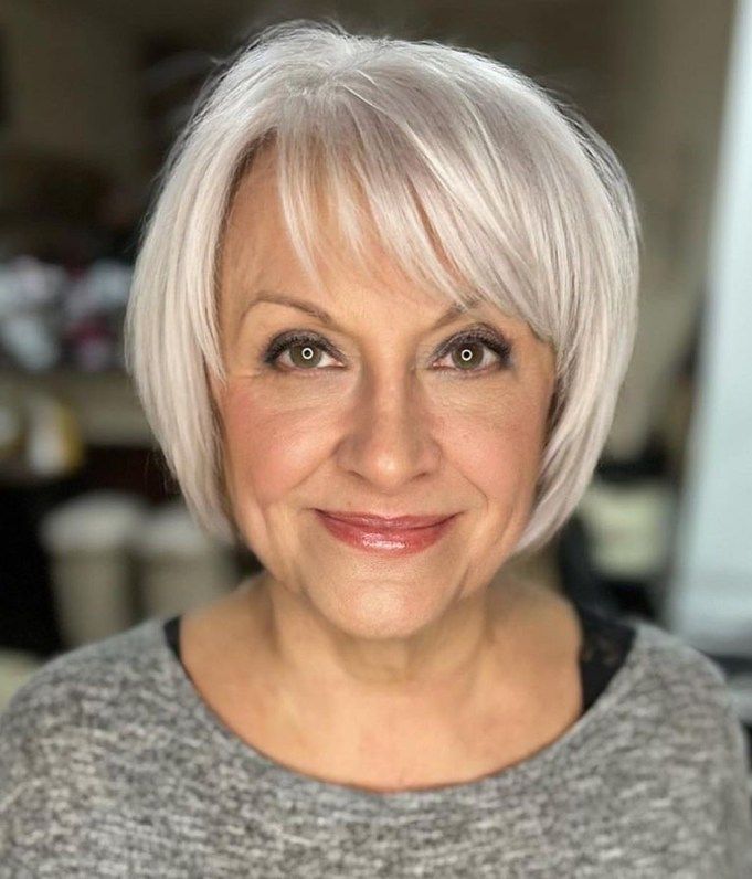 Stylish Haircuts for Women Over 60 in 2024 18 Ideas: Short, Medium, and More