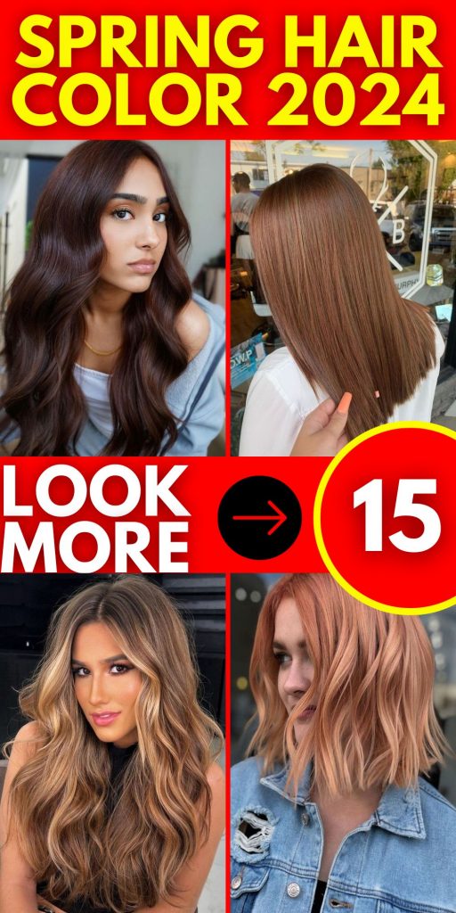 Spring Hair Color 2024 15 Ideas: Revolutionizing Your Look