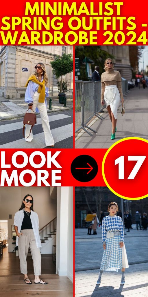 Discover the 2024 Capsule of Chic Minimalist Spring Outfits for Women