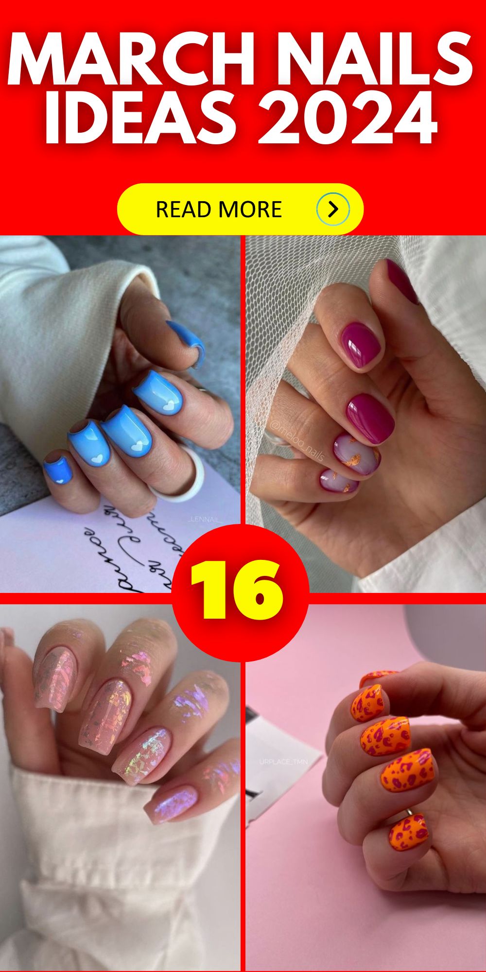 March Nails Ideas 2024 Embrace New Spring Trends with Cute, Simple Styles