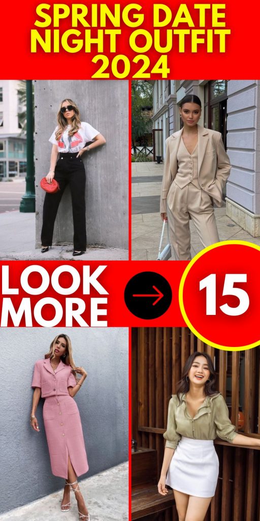 Embracing Spring 2024: Date Night Outfits for Every Style 15 Ideas