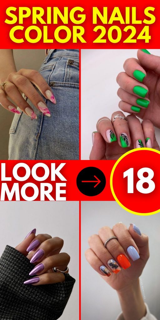 Spring Nails Color 2024 18 Ideas: A Fresh Palette for Your Fingers