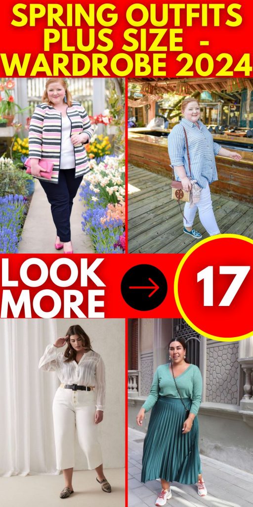 Embracing Spring: A Plus-Size Wardrobe Guide for 2024 17 Ideas