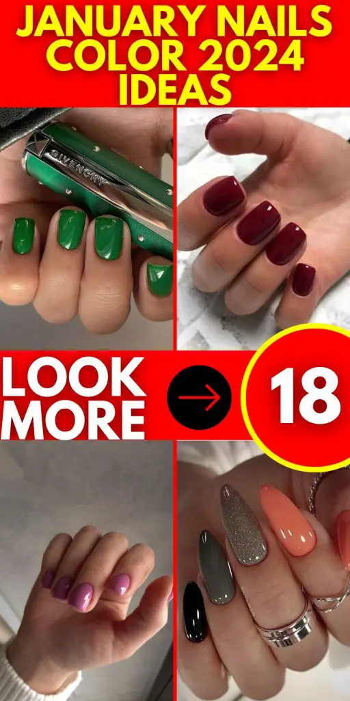 Embrace the Elegance of January Nails Color 2024 18 Ideas: A Fashion Forward Guide