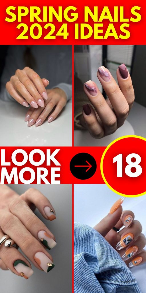 Spring into Style: The Blossoming Trends of Spring Nails 2024 18 Ideas