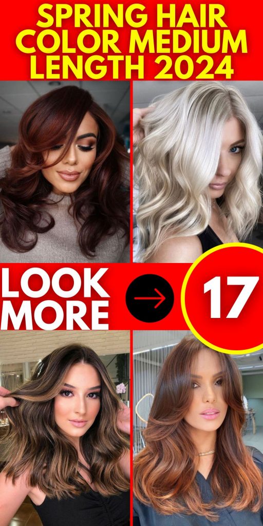 Spring Hair Color Medium Length 2024 17 Ideas: A Fresh Palette for Your Locks