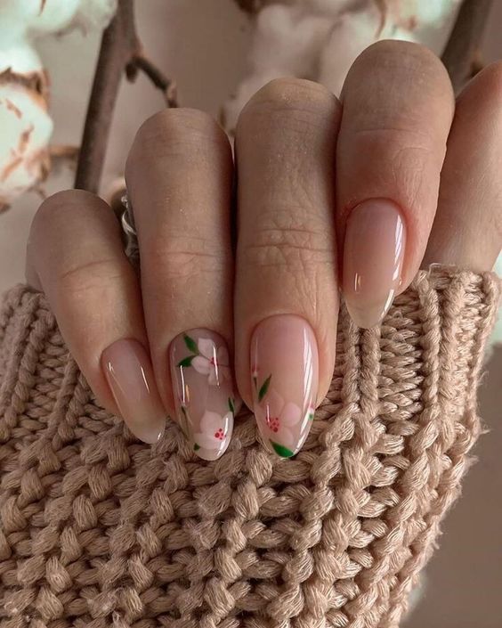 Embracing Simplicity and Elegance: Natural Nails Spring 2024 15 Ideas