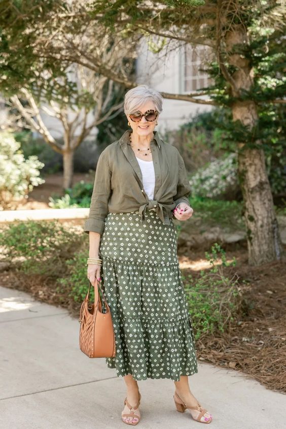 Spring Outfits for Older Women: Wardrobe Essentials for 2024 16 Ideas