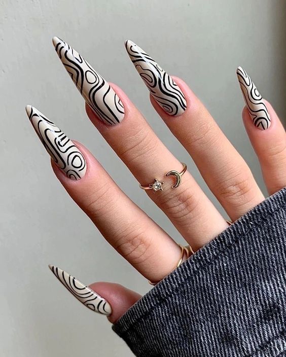 Chic and Shimmering: Spring Long Nails 2024 16 Ideas