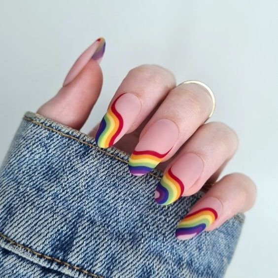 Spring Rainbow Nails 2024 15 Ideas: A Burst of Color and Creativity