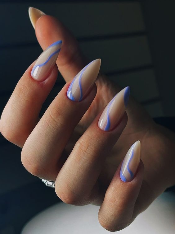 Spring 2024's Trendy Almond Nail Designs 15 Ideas