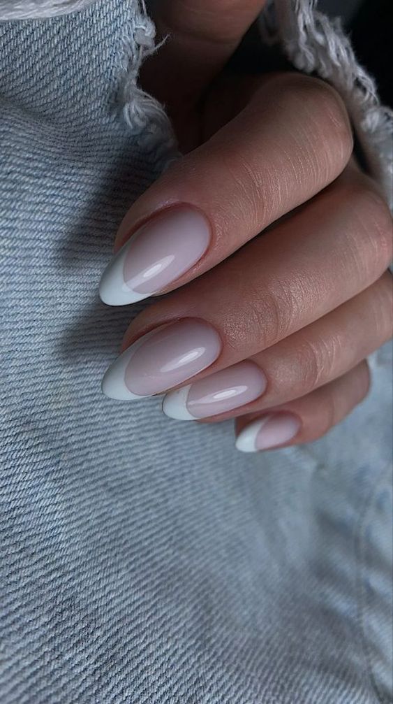 Spring Nails French Color 2024 16 Ideas: A Fresh Take on Classic Chic