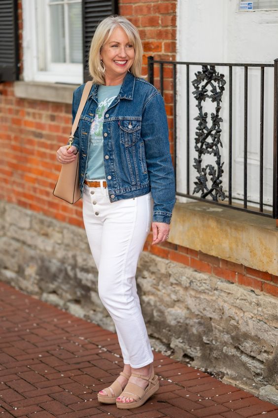 Spring Outfits for Older Women: Wardrobe Essentials for 2024 16 Ideas