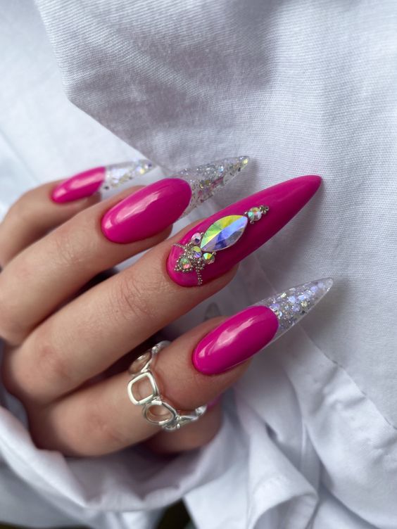 Explore 2024's Trendiest Spring Long Nails