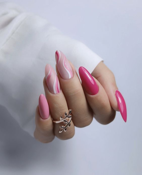 Embracing Spring with Pink Nails: A Dive into 2024's Chicest Trends 15 Ideas